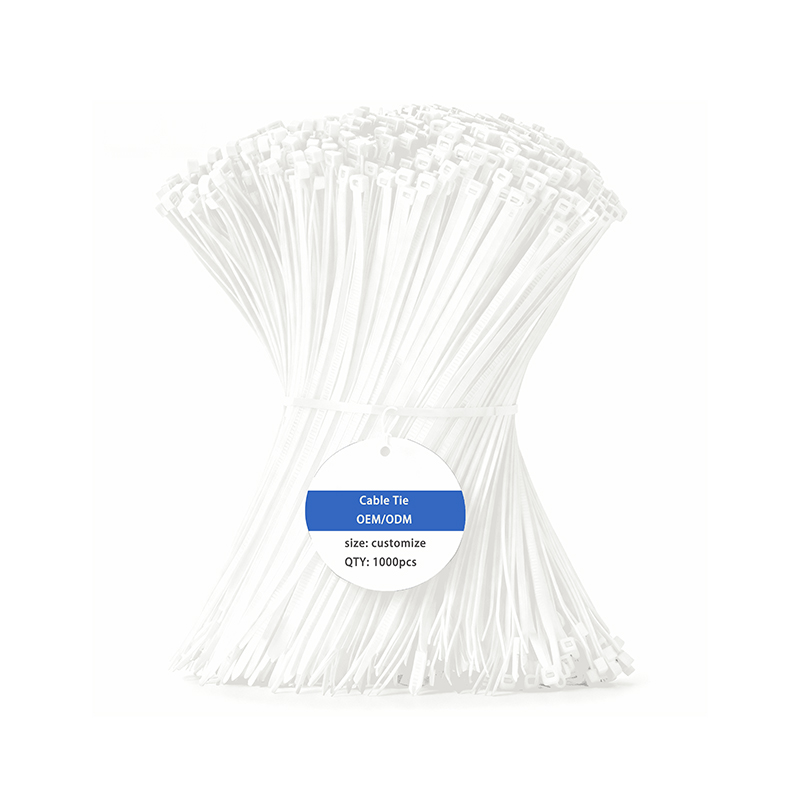 Eco-friendly UV Cold Resistant Fastener Self-locking Nylon Cable Ties Wiring Accessories