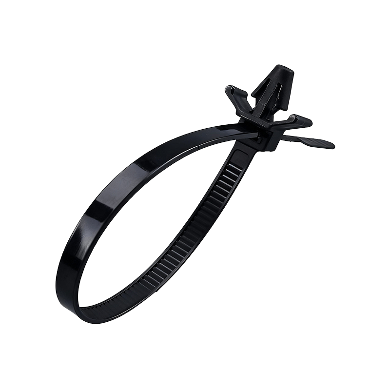 Nylon Self-Locking Push Mount Cable Ties Wiring Accessories