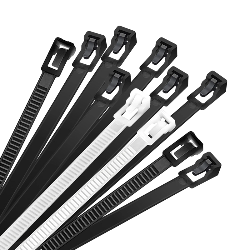 8*450MM Removable Nylon Cable Ties Wiring Accessories