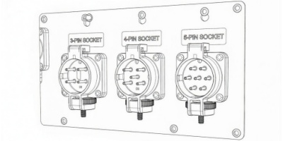 Panel-Mounted Straight Socket: 3 Pin vs 4 Pin vs 5 Pin